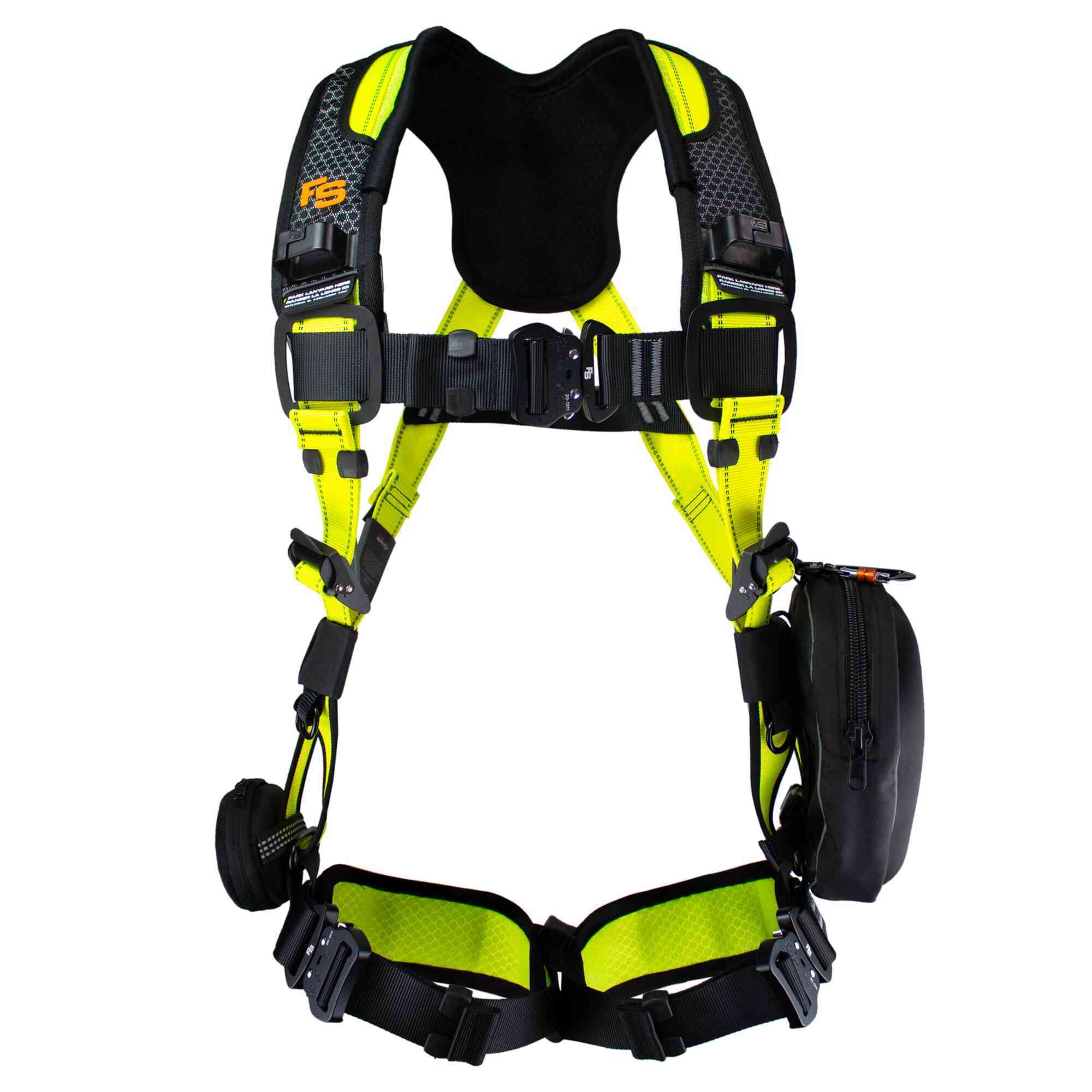 Fall Safe Safety Harness — Flex Comfort Series, Vest Style, General Purpose, L/XL, Model# FS242IC-L/XL